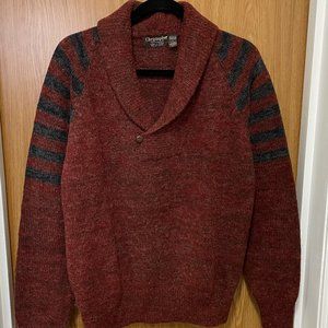 Christopher Shawl-Collar Sweater L (1980s Vintage)